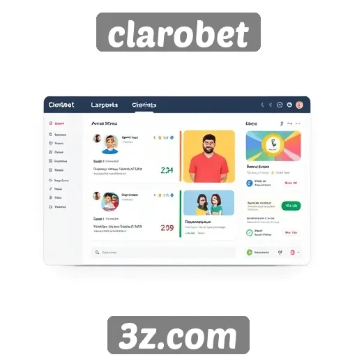Interface intuitiva do clarobet melhora a experiência do usuário