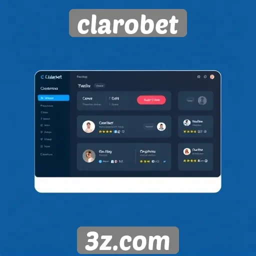 Experiência do usuário na interface do clarobet
